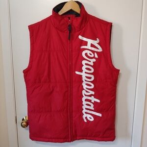AEROPOSTALE Red Vest Size Large